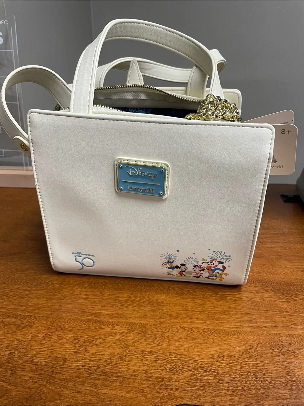 Loungefly Exclusive Disney World 50th Anniversary Cinderellas Castle Crossbody